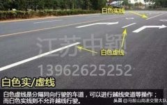 道路交通標(biāo)線圖文講解，僅花1分鐘讓你快速看懂，再也不會被違章扣分