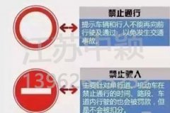 以下道路交通標志老司機都不一定知道？90%人都會混淆！